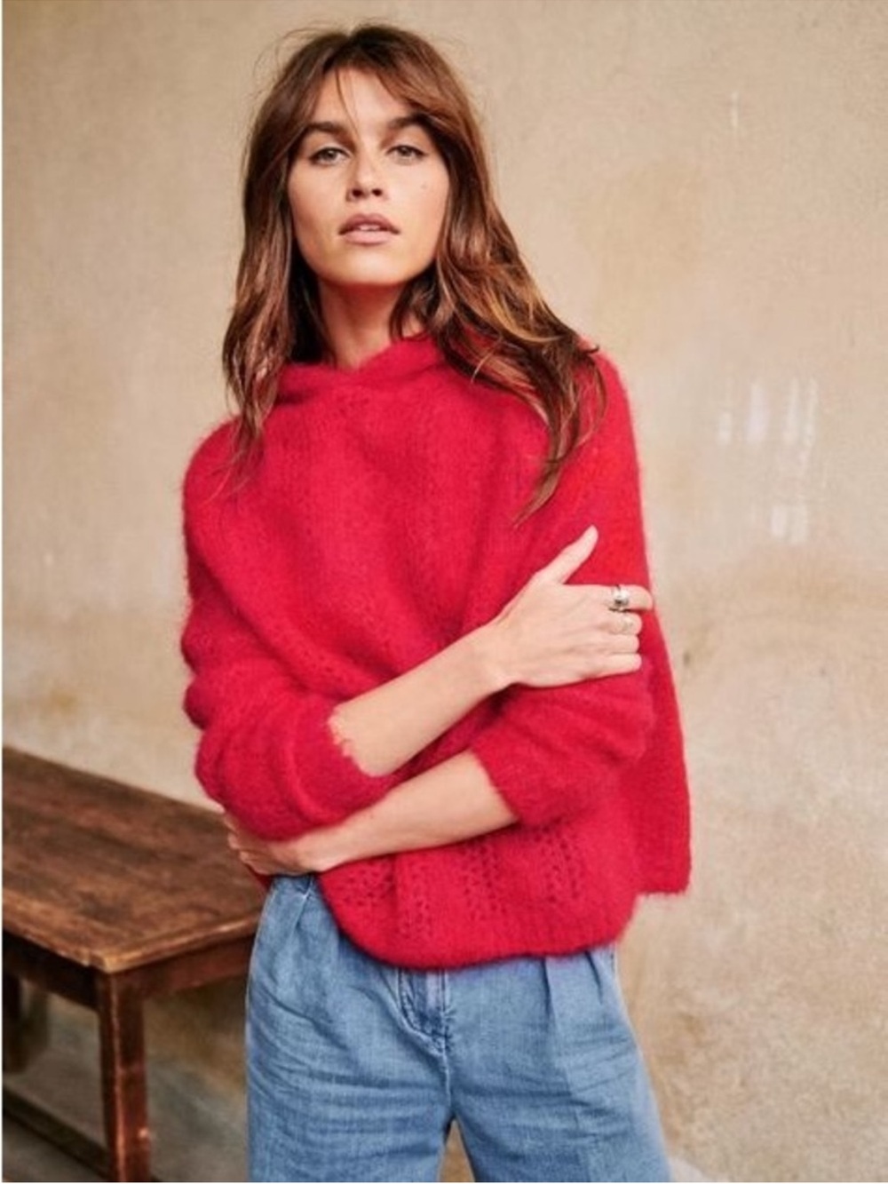 Sezane Theodore Sweater in Grenadine